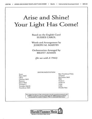 Joseph M. Martin: Arise and Shine! Your Light Has Come!