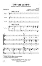Cantate Domino Product Image