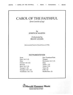 Joseph M. Martin: Carol of the Faithful from Canticle of Joy