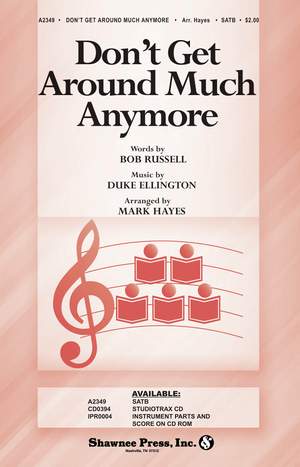Bob Russell_Duke Ellington: Don't Get Around Much Anymore