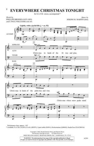 J. Paul Williams_Joseph M. Martin_Phillip Brooks: Everywhere Christmas Tonight