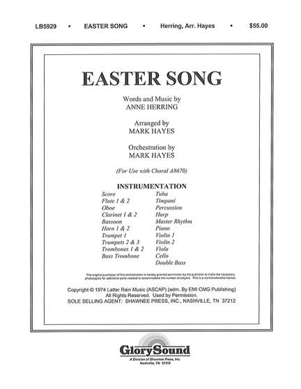 Anne Herring: Easter Song