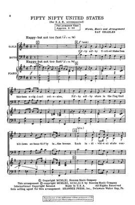 Ray Charles: Fifty Nifty United States