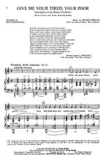 Irving Berlin: Give Me Your Tired, Your Poor Product Image