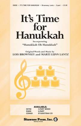 Lois Brownsey_Marti Lunn Lantz: It's Time for Hanukkah