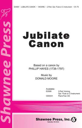 Donald Moore_Phillip Hayes: Jubilate Canon