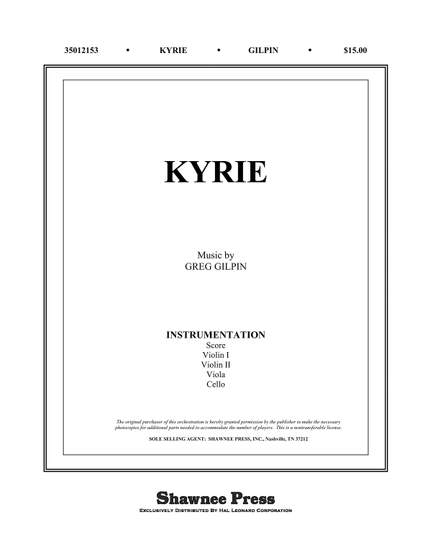 Greg Gilpin: Kyrie