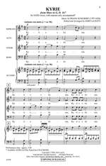 Franz Schubert: Kyrie (from Schubert's Mass in G) Product Image