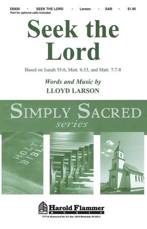 Lloyd Larson: Seek the Lord