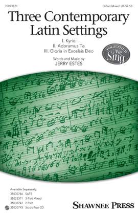 Jerry Estes: Three Contemporary Latin Settings