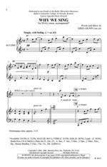 Greg Gilpin: Why We Sing Product Image