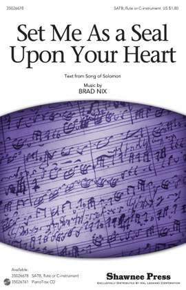 Brad Nix: Set Me As a Seal Upon Your Heart