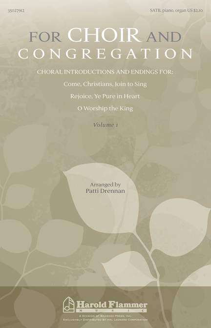 For Choir and Congregation, Volume 1