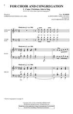 For Choir and Congregation, Volume 1 Product Image