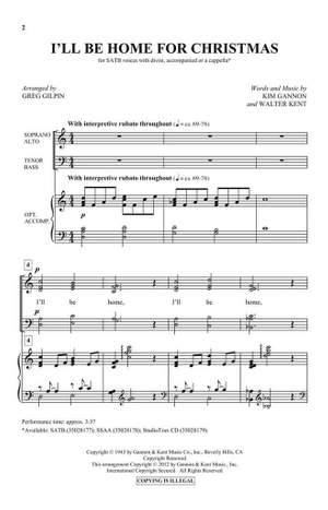 Kim Gannon_Walter Kent: I'll Be Home for Christmas