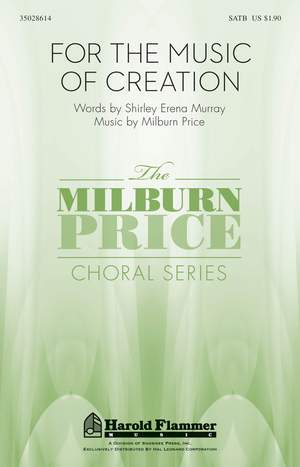 Milburn Price: For the Music of Creation