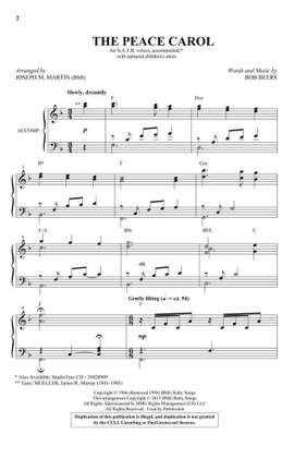 Bob Beers: The Peace Carol