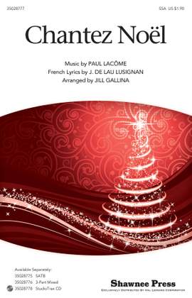 J. de Lau Lusignan_Paul Lacome: Chantez Noel
