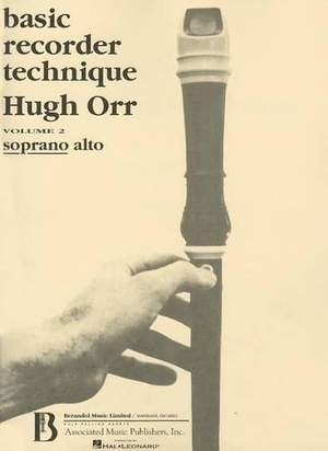 Hugh Orr: Basic Recorder Technique - Volume 2