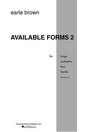 Earle Brown: Available Forms 2