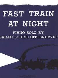 Sarah Louise Dittenhaver: Fast Train at Night