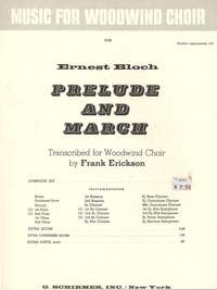 Prelude And March - Full Score