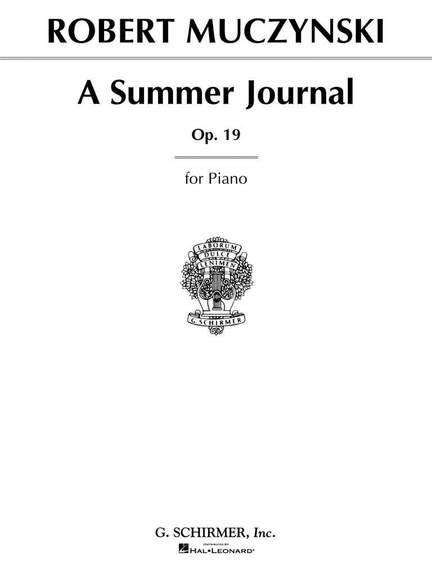 Robert Muczynski: Summer Journal, Op. 19