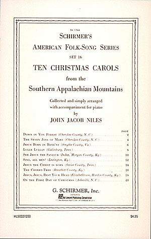 John Jacob Niles: 10 Christmas Carols