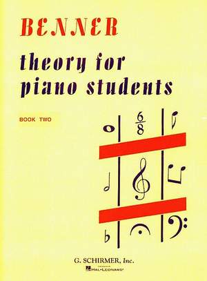 Lora Benner: Theory for Piano Students - Book 2