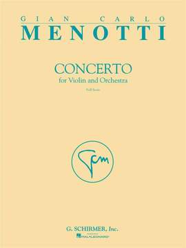 Gian Carlo Menotti: Concerto