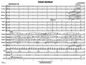Come Sunday - Jazz Ensemble Score