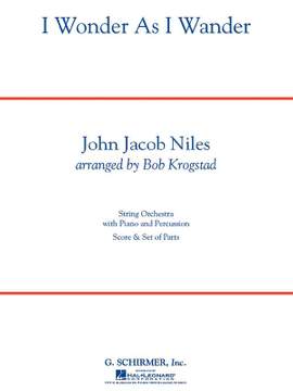 John Jacob Niles: I Wonder As I Wander
