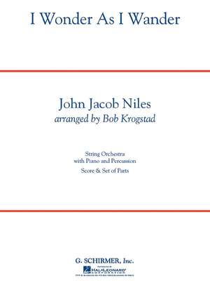 John Jacob Niles: I Wonder As I Wander
