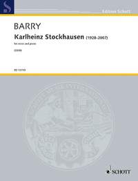 Barry, G: Karlheinz Stockhausen (1928-2007)