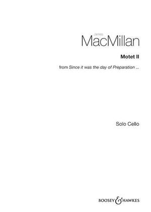 MacMillan, J: Motet II