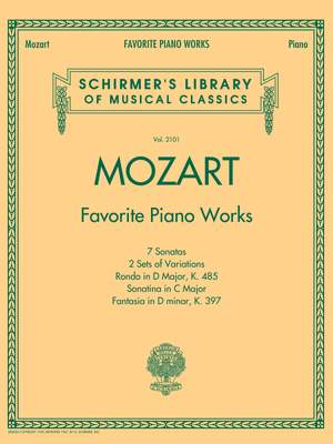 Wolfgang Amadeus Mozart: Mozart - Favorite Piano Works
