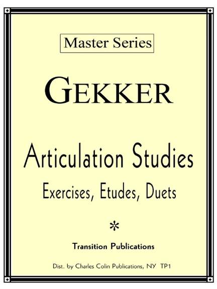 Gekker, C: Articulation Studies