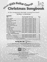 Alfred's Kid's Guitar Course Christmas Songbook 1 & 2 Product Image