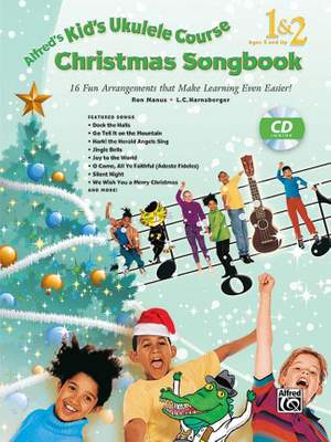 Alfred's Kid's Ukulele Course Christmas Songbook 1 & 2