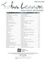 John Lennon: Sheet Music Anthology Product Image