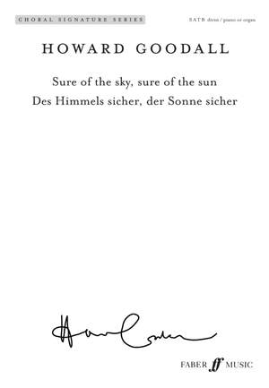 Howard Goodall: Sure of the sky, sure of the sun (CSS)
