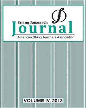 ASTA String Research Journal #4 2013