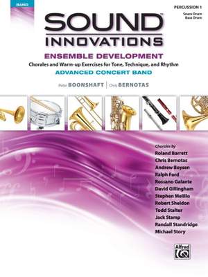 Sound Innovations for Concert Band: Ensemble Development for Advanced Concert Band