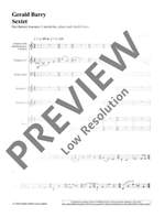 Barry, G: Sextet Product Image