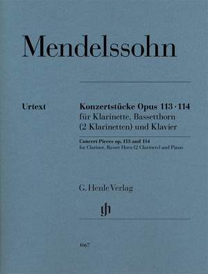 Mendelssohn Bartholdy, F: Concert Pieces