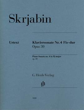 Scriabin: Piano Sonata no. 4 op. 30