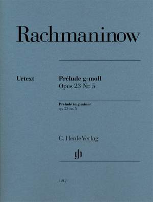 Rachmaninoff, S W: Prélude op. 23, no. 5