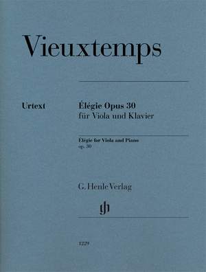 Vieuxtemps, H: Élégie F minor op. 30