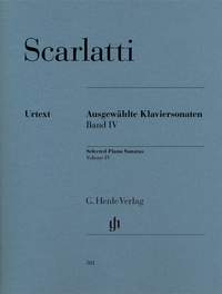 Scarlatti, D: Selected Piano Sonatas, Volume IV