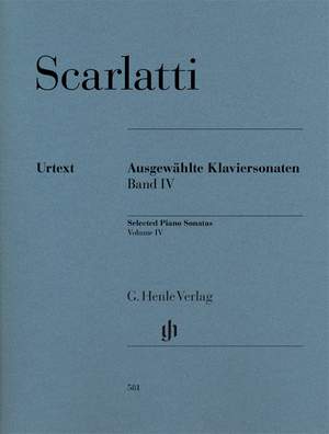 Scarlatti, D: Selected Piano Sonatas, Volume IV Product Image